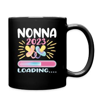 Nonna 2023 Loading - Tasse einfarbig - Schwarz - Rechts