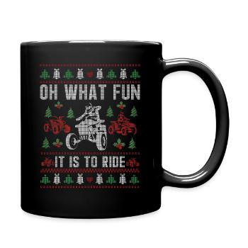 Quad Driver Hommes Outfit Gift Idea Hommes - Mug uni - noir - Droite