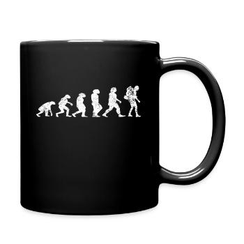Tenue de plein air amusante pour les randonneurs - Mug uni - noir - Droite