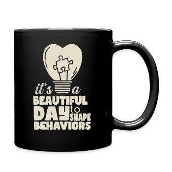 Beautiful Day Behavioral Shape Behaviors - Full Colour Mug - black - Right