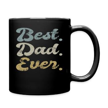 Tenue Retro Papa pour la fête des pères - Mug uni - noir - Droite