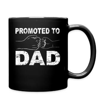 Tenue de papa rétro pour la fête des pères - Mug uni - noir - Droite