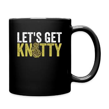 Königspython Bananenkugel Python - Tasse einfarbig - Schwarz - Rechts