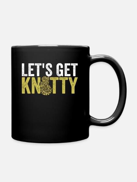 Königspython Bananenkugel Python - Tasse einfarbig - Schwarz