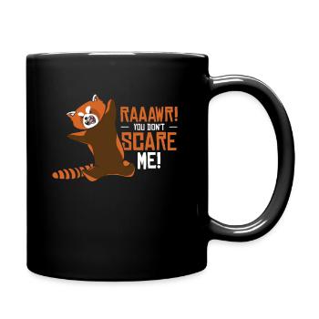 Roter Panda Tierliebhaber Niedliches Tier Natur - Tasse einfarbig - Schwarz - Rechts