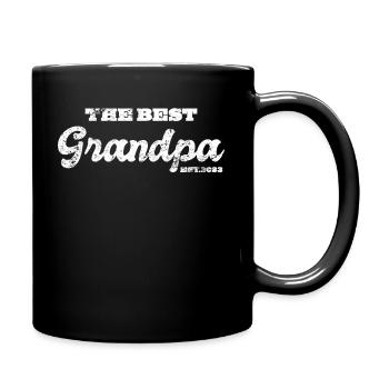 Grand-père grands-parents idée cadeau disant - Mug uni - noir - Droite