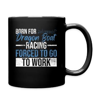 Drachenboot Drachenboot Fahrer Paddler - Full Colour Mug - black - Right