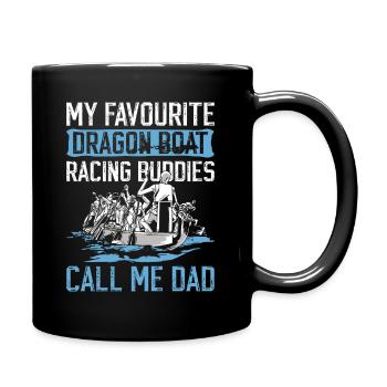 Drachenboot Papa - Mug uni - noir - Droite