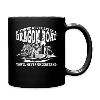 Drachenboot - Full Colour Mug - black - Right