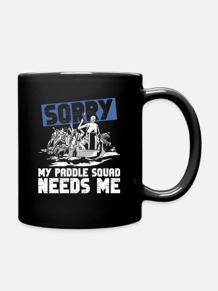 Drachenboot Und Chinesische Bootsrennen - Tasse einfarbig - Schwarz