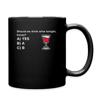 Honigwein Met Hausbrauer Viking Renaissance - Tasse einfarbig - Schwarz - Rechts