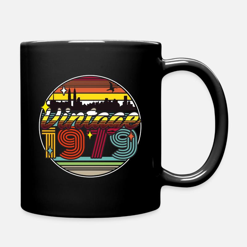 Vintage 1979 - Tasse einfarbig - Schwarz