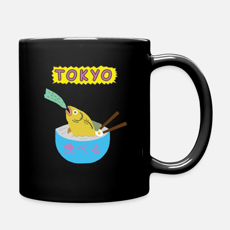 Japan Art Style - Tasse einfarbig - Schwarz