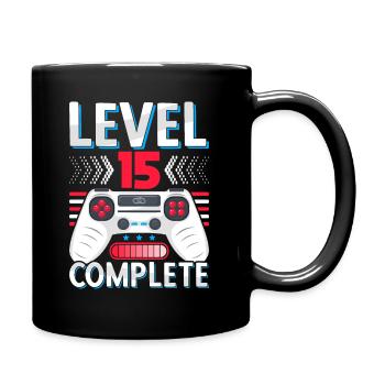15 Cadeau d’anniversaire de mariage Homme Femme Mari Femme - Mug uni - noir - Droite