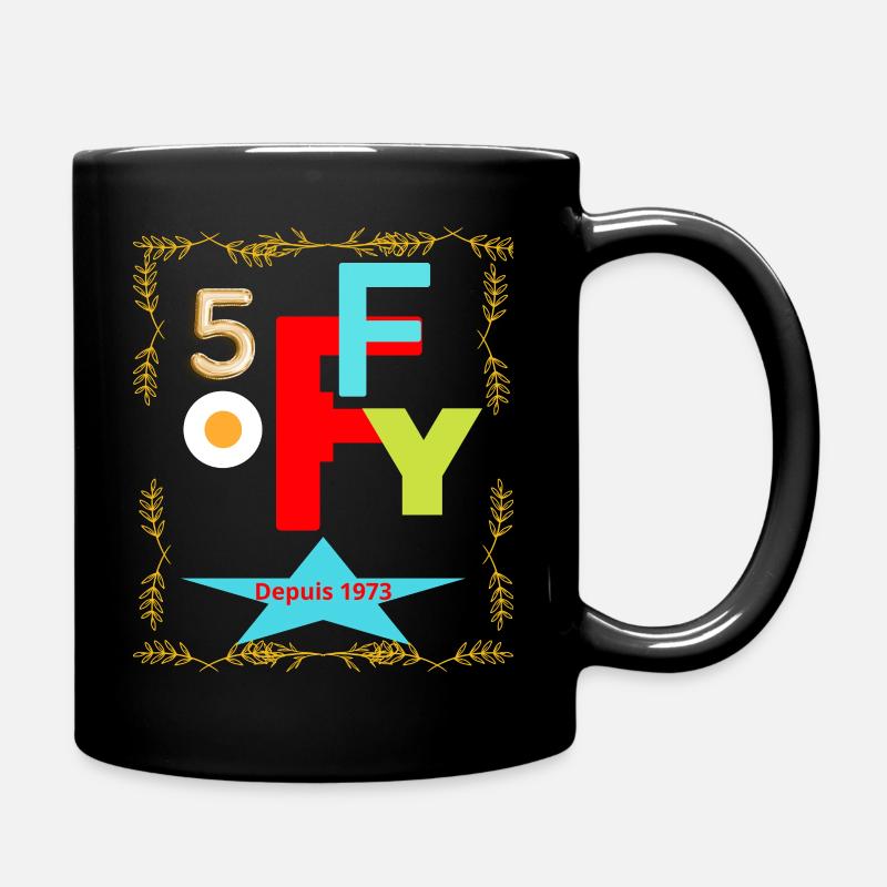 1973 - birthday - Mug uni - noir