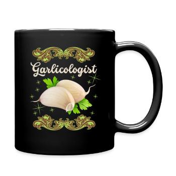 Ail, drôle de Spuch, Abondologue - Mug uni - noir - Droite