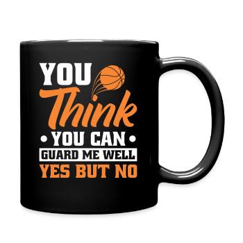Basketball Baller Guard Alley Oop - Full Colour Mug - black - Right