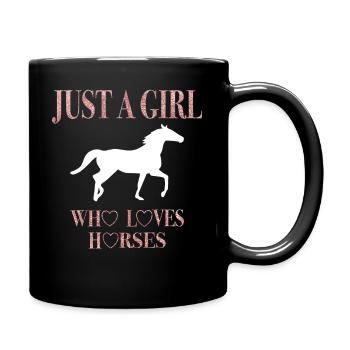 Horse Riding Riding Club Gift Idea - Full Colour Mug - black - Right