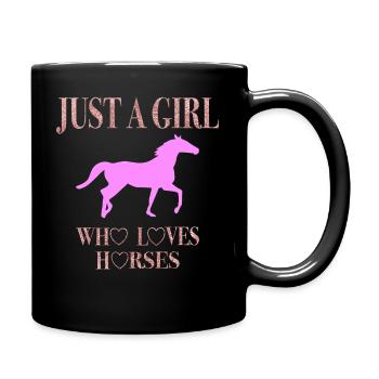 Horse Riding Riding Club Gift Idea - Full Colour Mug - black - Right