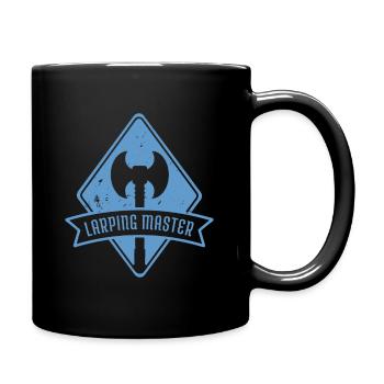 Larp |Live-Action-Rollenspiel |Larpen |Larp - Tasse einfarbig - Schwarz - Rechts