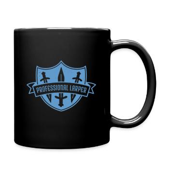 Larp | Live-action role-playing game | Larps | Larp - Full Colour Mug - black - Right
