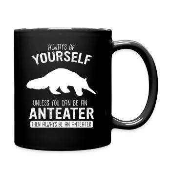 Anteater Animal Anteaters - Full Colour Mug - black - Right