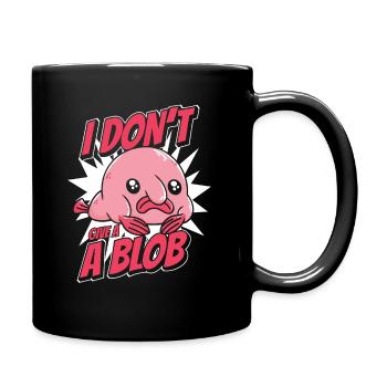 Blobfish Fish Funny Blob Blobby Blobfish - Full Colour Mug - black - Right