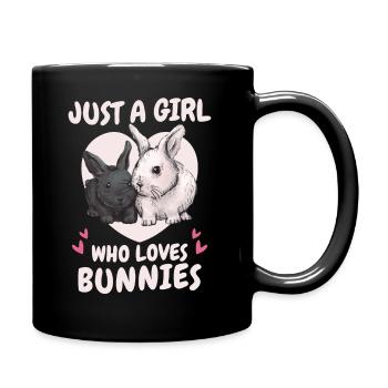 Lapin lapin animal de compagnie lapin - Mug uni - noir - Droite