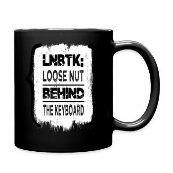 Anonymes équestres s’attendent à ce que nous pirations Internet - Mug uni - noir - Droite
