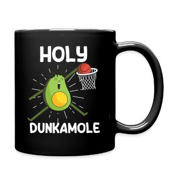 Holy Dunkamole Basketball Streetball Avocat - Mug uni - noir - Droite