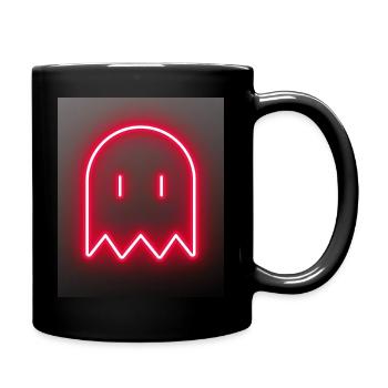 Fantôme rouge - Mug uni - noir - Droite