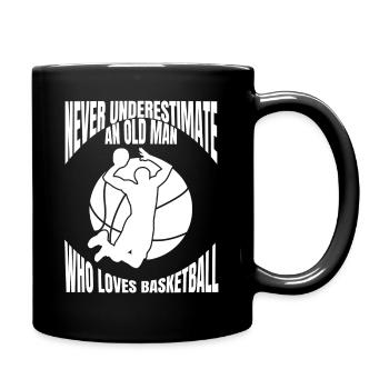 Amateurs de basket-ball Club de basket-ball Joueurs de basket-ball - Mug uni - noir - Droite