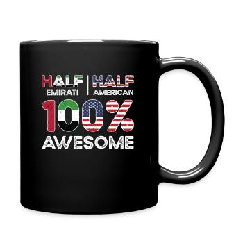 Né émirati Émirats arabes unis - Mug uni - noir - Droite