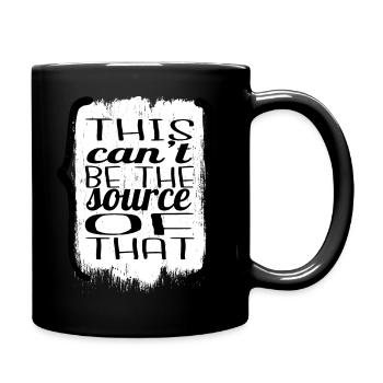 Programming Language - Full Colour Mug - black - Right