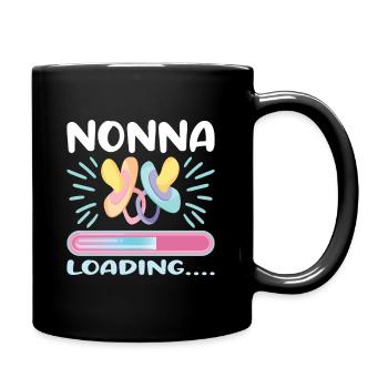 Nonna 2023 Nonna Loading.... - Tasse einfarbig - Schwarz - Rechts