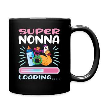 Super Nonna 2023 Loading..... - Tasse einfarbig - Schwarz - Rechts