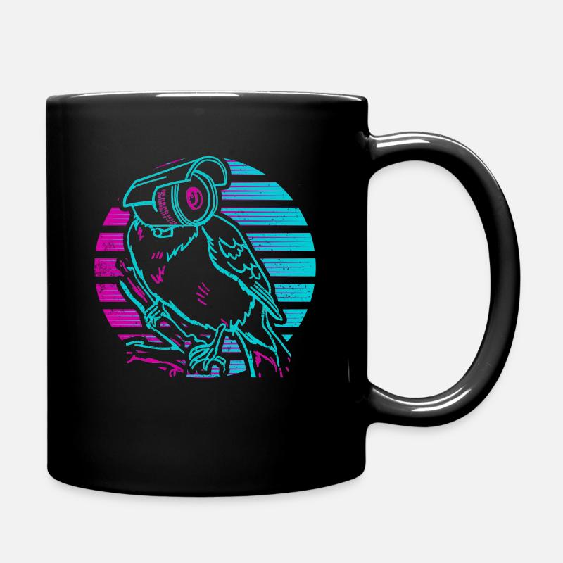 Birds Are Not Real - Tasse einfarbig - Schwarz