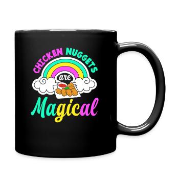 Pépites de poulet Magic - Mug uni - noir - Droite