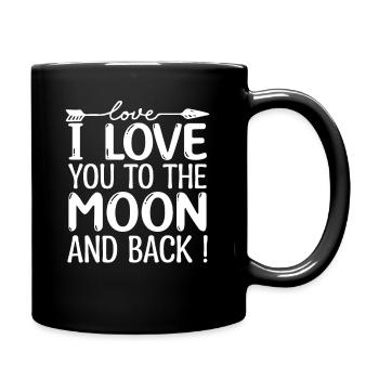 je t'aime magnifique copain et copine amoureuse - Mug uni - noir - Droite