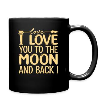 je t'aime magnifique copain et copine amoureuse - Mug uni - noir - Droite