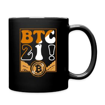 Bitcoin 21 Limited Edition - Tasse einfarbig - Schwarz - Rechts