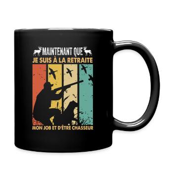 Cadeaux originaux pour les chasseurs - Mug uni - noir - Droite