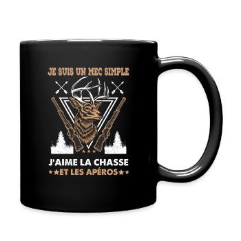 Chasse: Les meilleurs vêtements pour les chasseurs - Mug uni - noir - Droite
