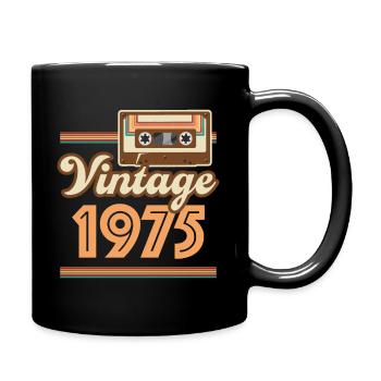 1975 Année de construction vintage - Mug uni - noir - Droite
