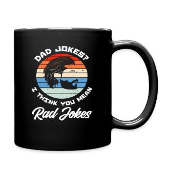 Cadeau amusant pour la fête des pères - Mug uni - noir - Droite