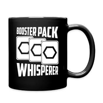 Booster Pack Whisperer Trading Cards Building Deck - Full Colour Mug - black - Right