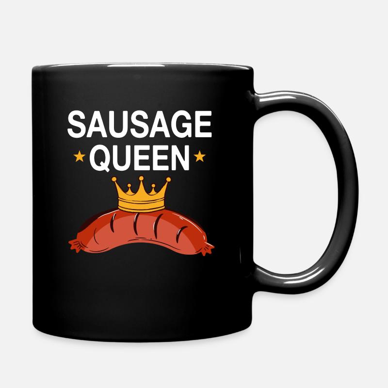 Reine de la saucisse - Mug uni - noir