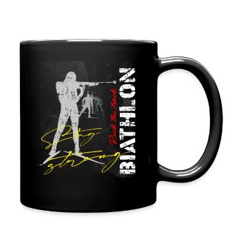 Biathlon Sport Sport Winter Sports - Full Colour Mug - black - Right