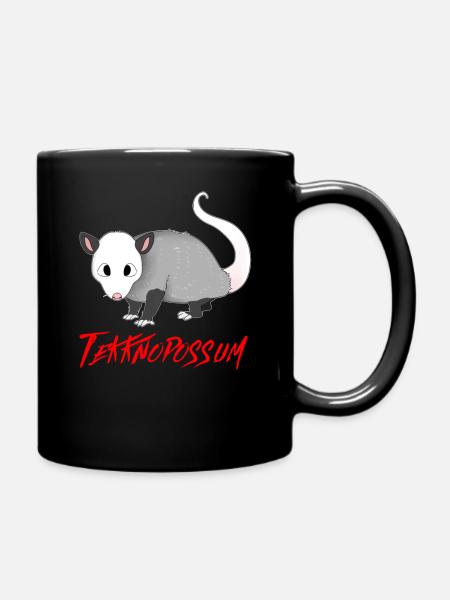 TEKKNO TEKKNOPOSSUM TECHNO OPOSSUM - Tasse einfarbig - Schwarz