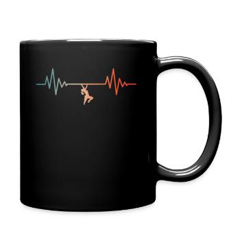 Escalade de bloc et d’escalade amusantes - Mug uni - noir - Droite